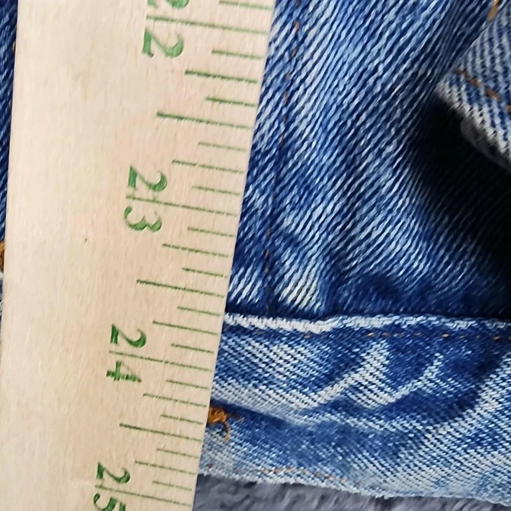 Vintage Harley Davidson Denim Jacket Womens Medium Light‎ Wash Made in USA Biker